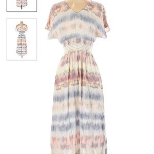 Bebop tie dye midi dress, size small